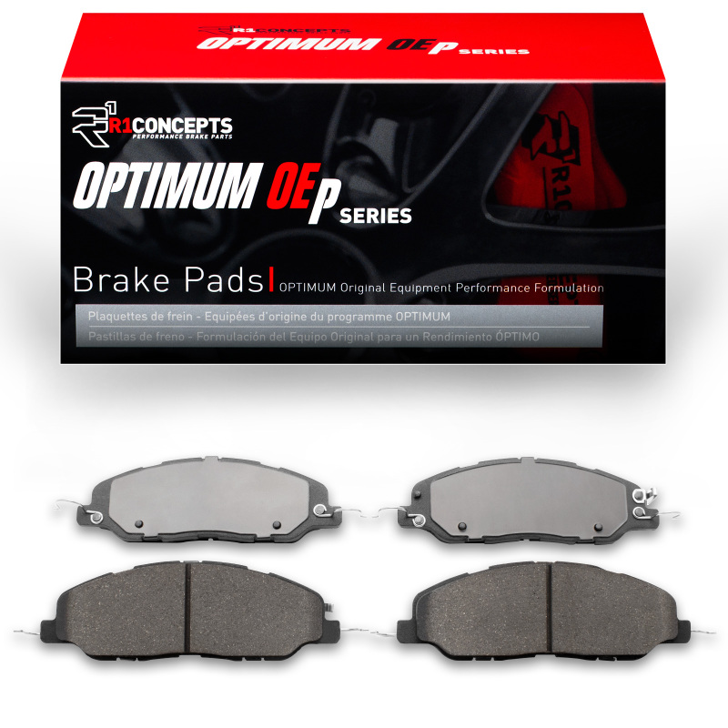 Ford Mustang Brake Pads - Front - R1 Concepts - Optimum OE - `07-`14